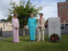 Quinn family at the Curragh "The Wakefield Trophy Monument"