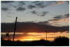 Sunset on The Curragh Plains taken from the Jockey Hospital (Matt McNamara)
