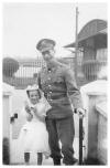 Anne McNamara and her Father Peter on her Communion Day