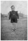 A young Pete McNamara on the Gym's Field.