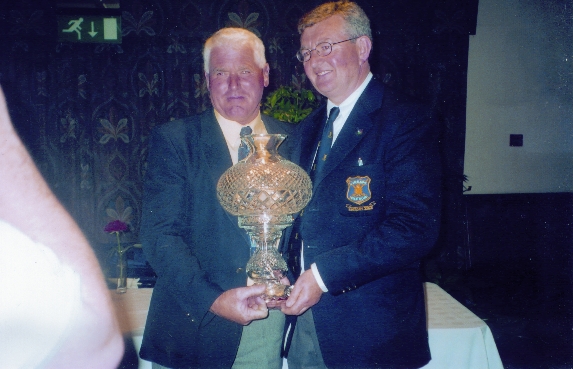 Joe Harrison winner of the Captain Prize 2002