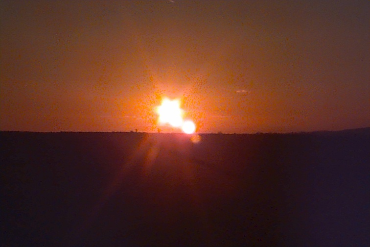 Springtime Sunset on the Curragh Plains